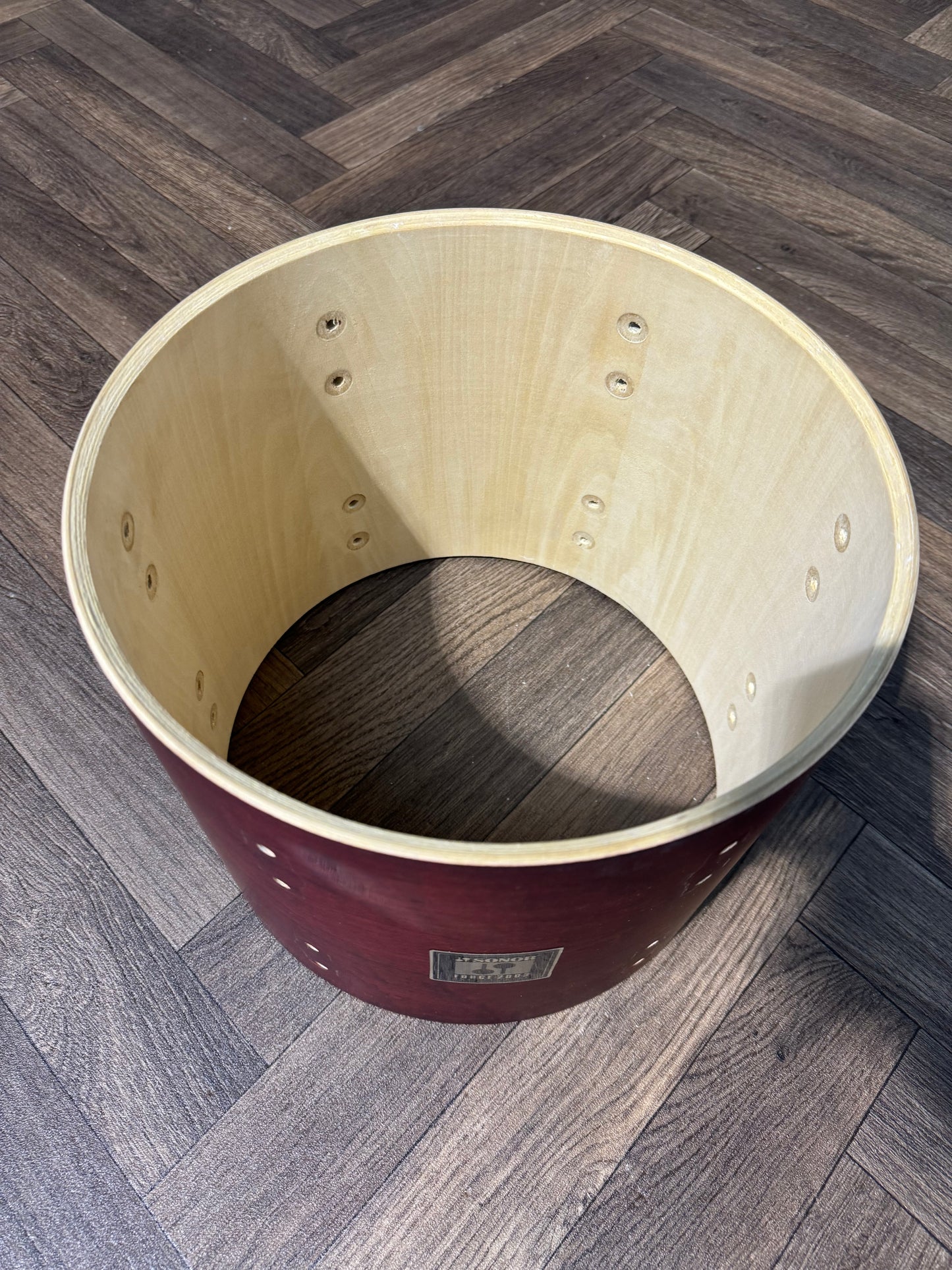 Sonor Force 2003 Tom Drum Shell 12”x10” Bare Wood Project #KZ48