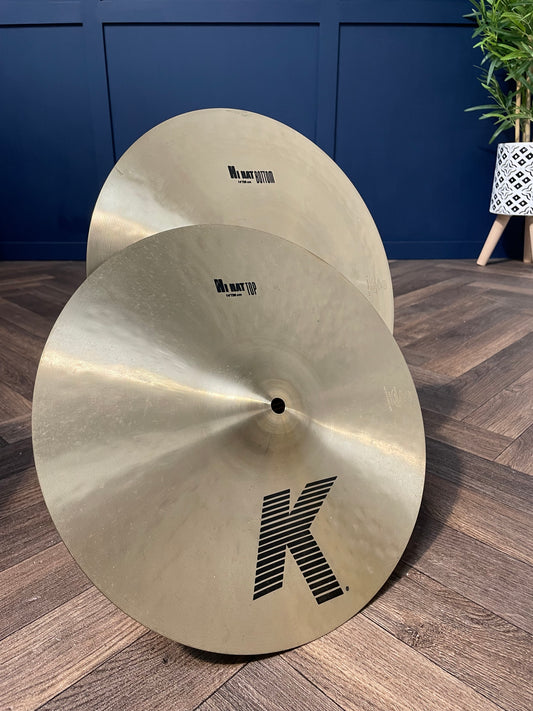 Zildjian K Hi Hats 14”/35cm Cymbals (Pair) #LI1