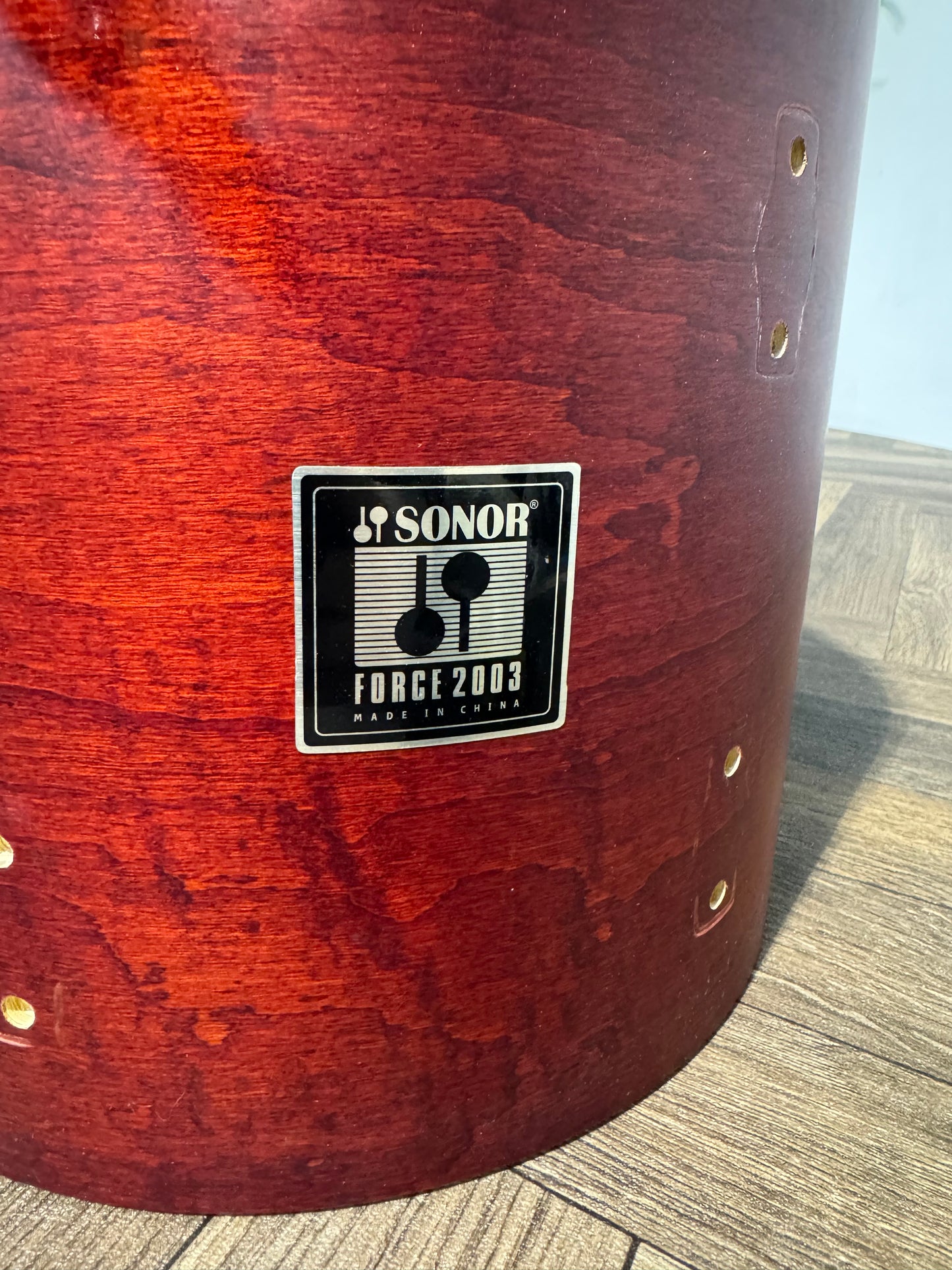 Sonor Force 2003 Tom Drum Shell 12”x10” Bare Wood Project #KZ48