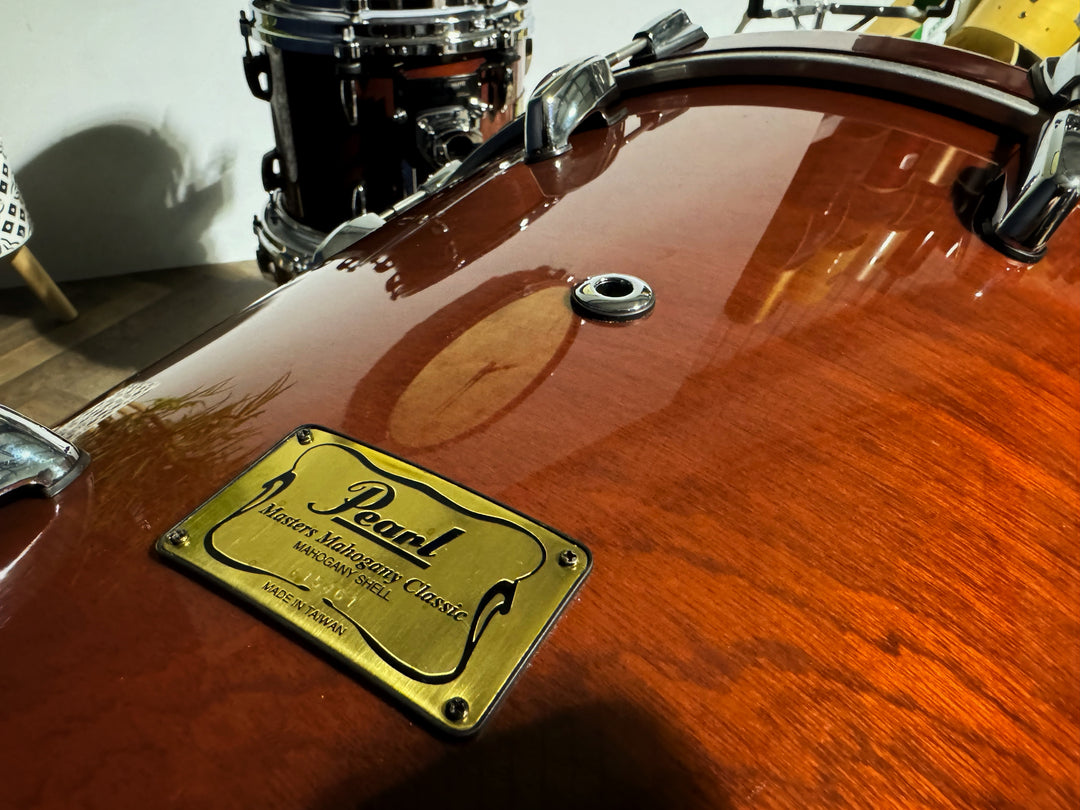 Pearl Masters Mahogany Classic Drum Kit 4-Piece Shell Pack / 22" 14" 12" 10" #MY