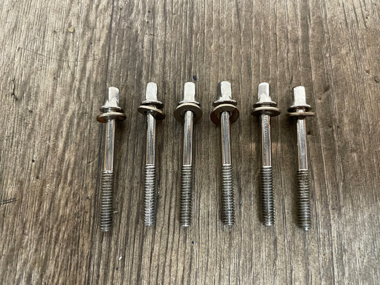 Gretsch Drum Tension Rods 57mm Screws Tom Hardware Accessory Spares x6 #IR6