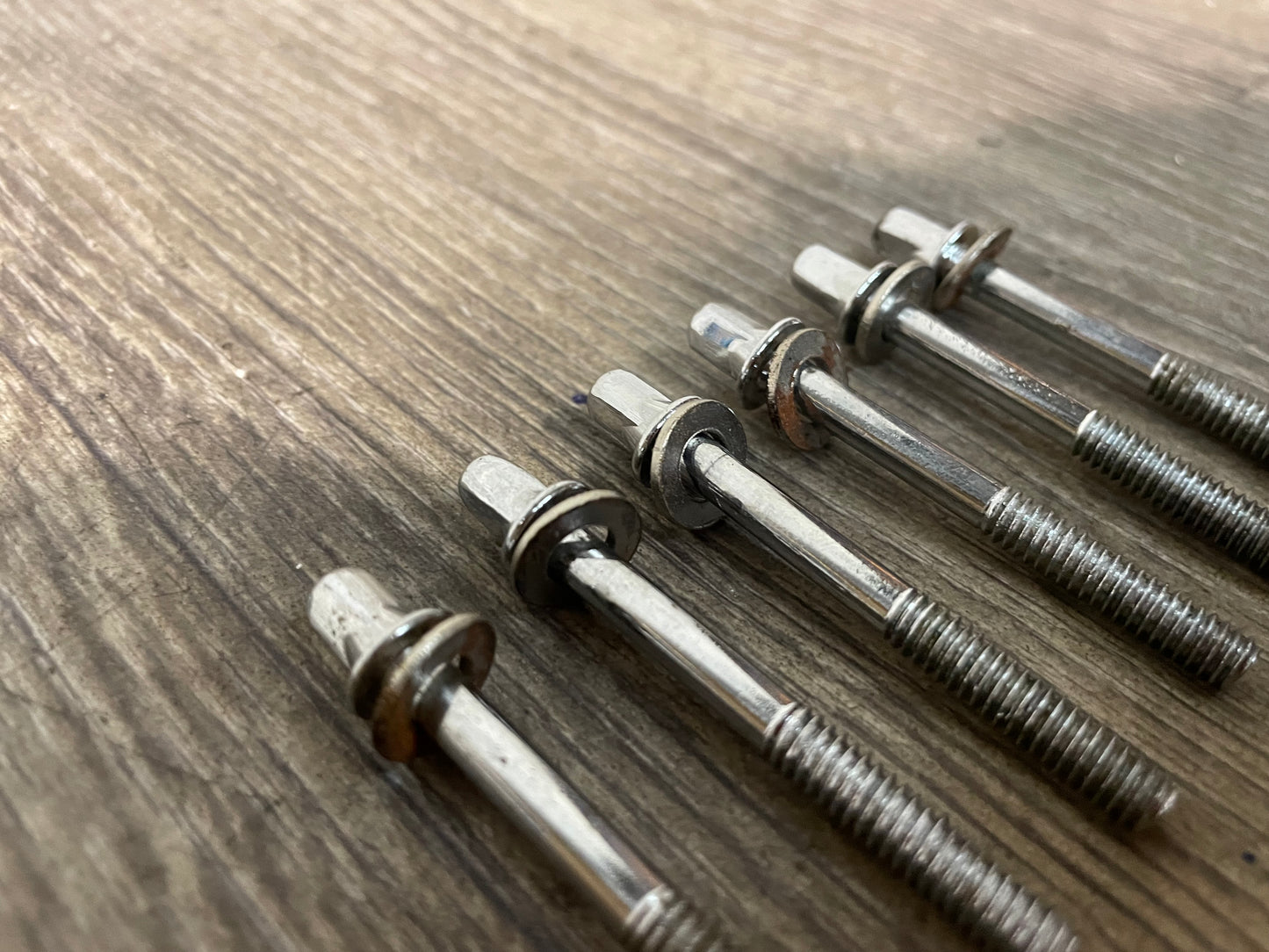 Gretsch Drum Tension Rods 57mm Screws Tom Hardware Accessory Spares x6 #IR6