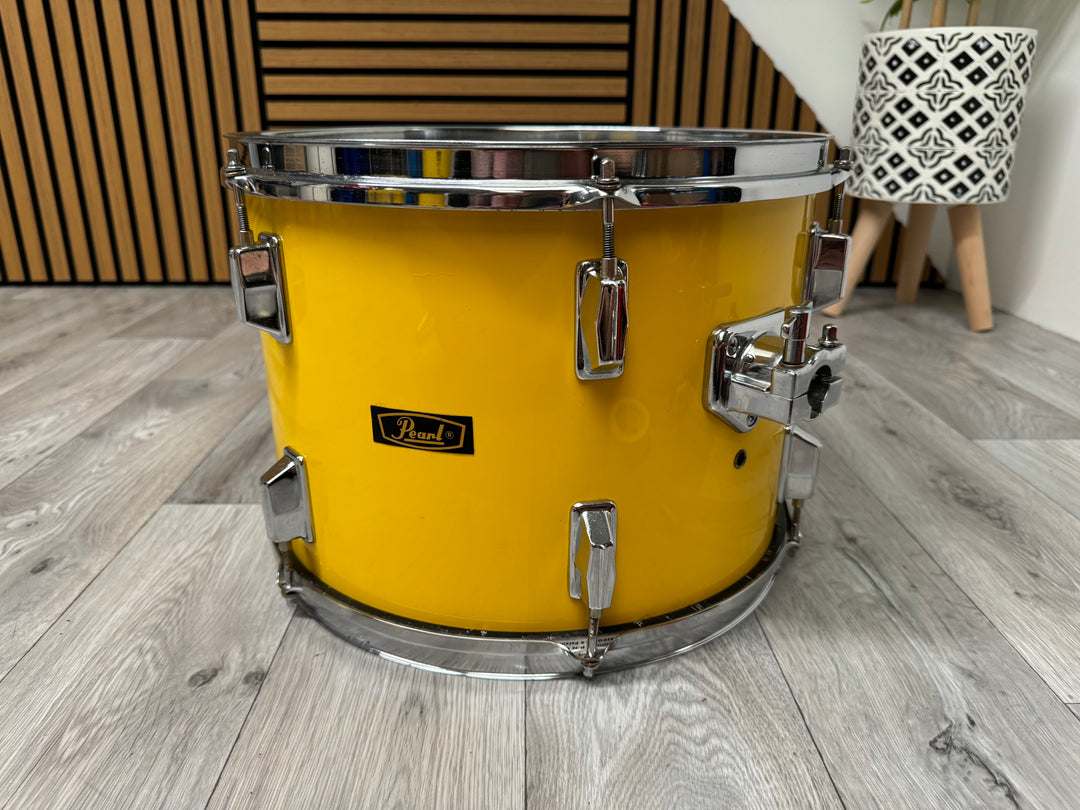 Pearl 70's 13"x 10" Rack Tom Drum / Drum Hardware / Yellow #OI22