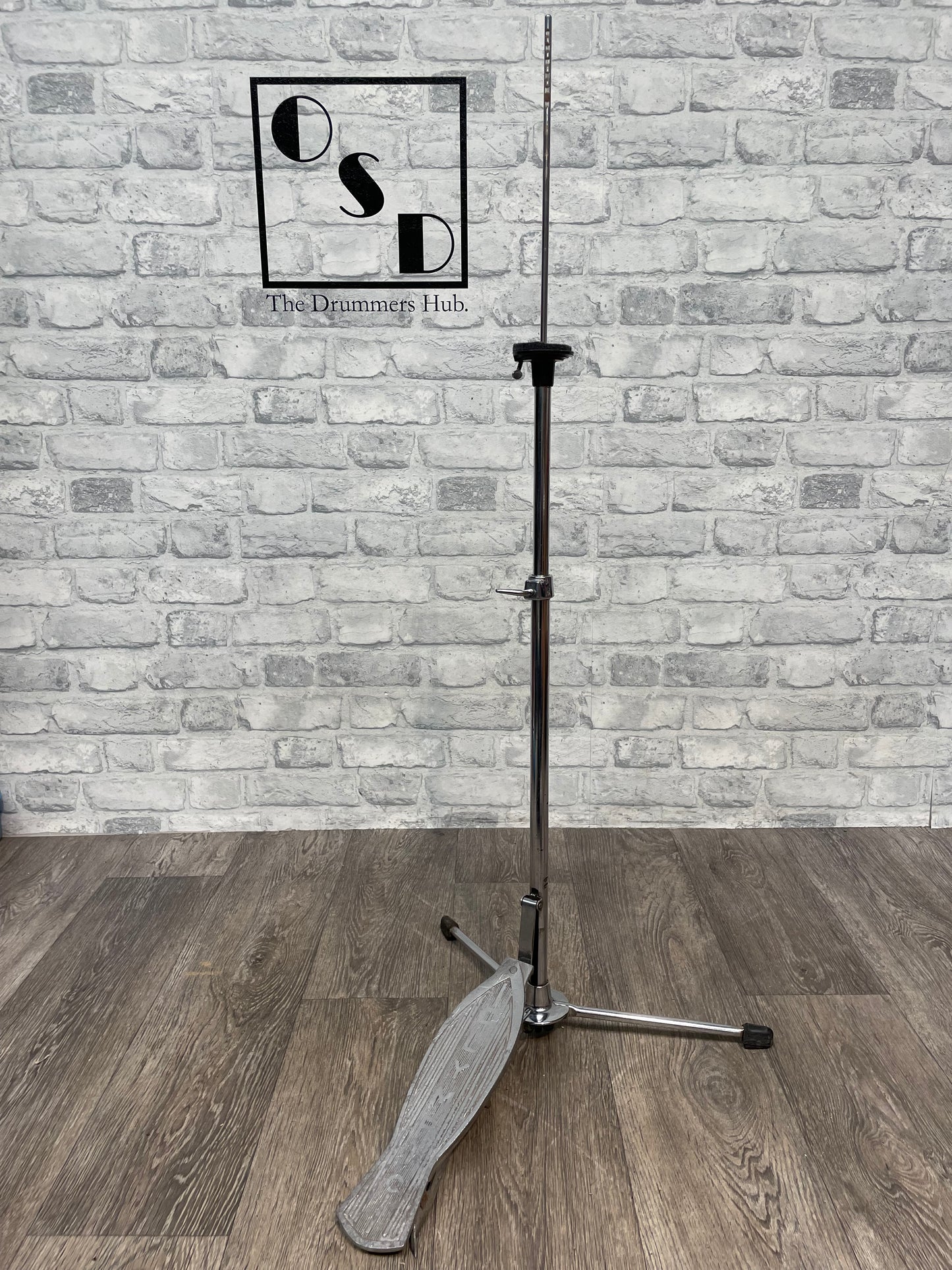 Vintage Olympic Flush Base Hi Hat Cymbal Stand / Drum Hardware #HL70