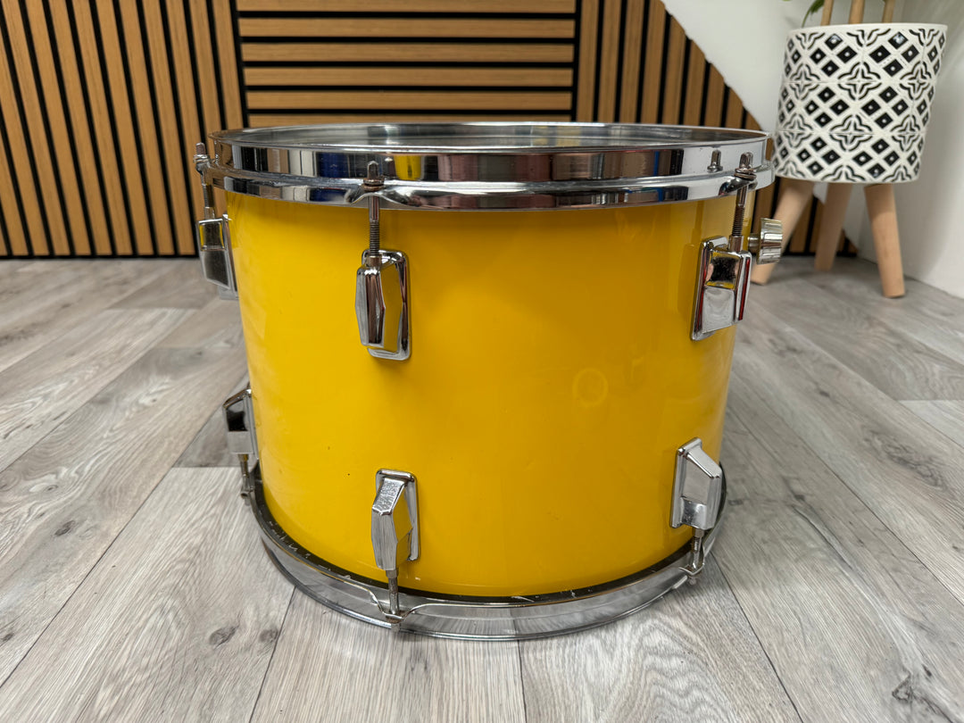 Pearl 70's 13"x 10" Rack Tom Drum / Drum Hardware / Yellow #OI22