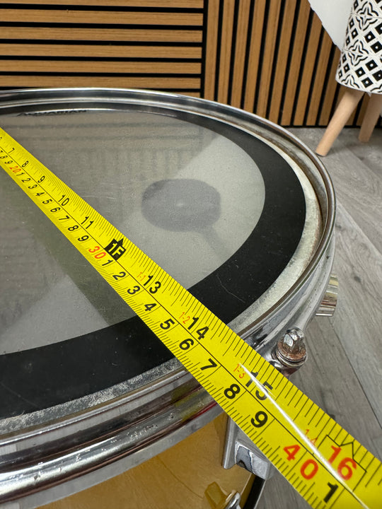 Pearl 70's 13"x 10" Rack Tom Drum / Drum Hardware / Yellow #OI22