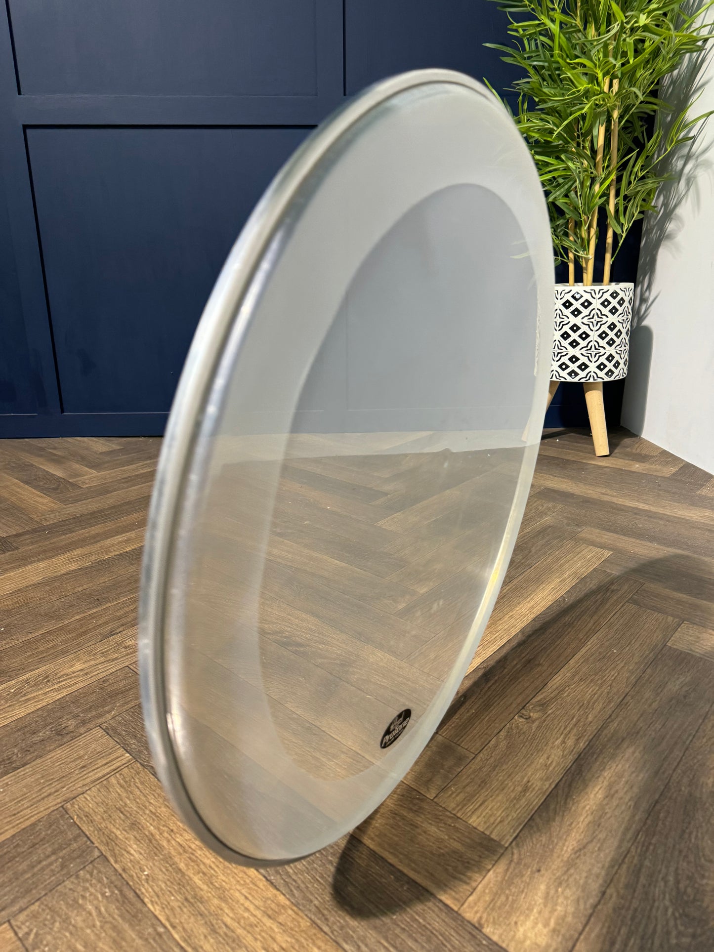 Pearl Pro Tone Bass 22" Drum Heads (Pair) / Black & Clear #NV67