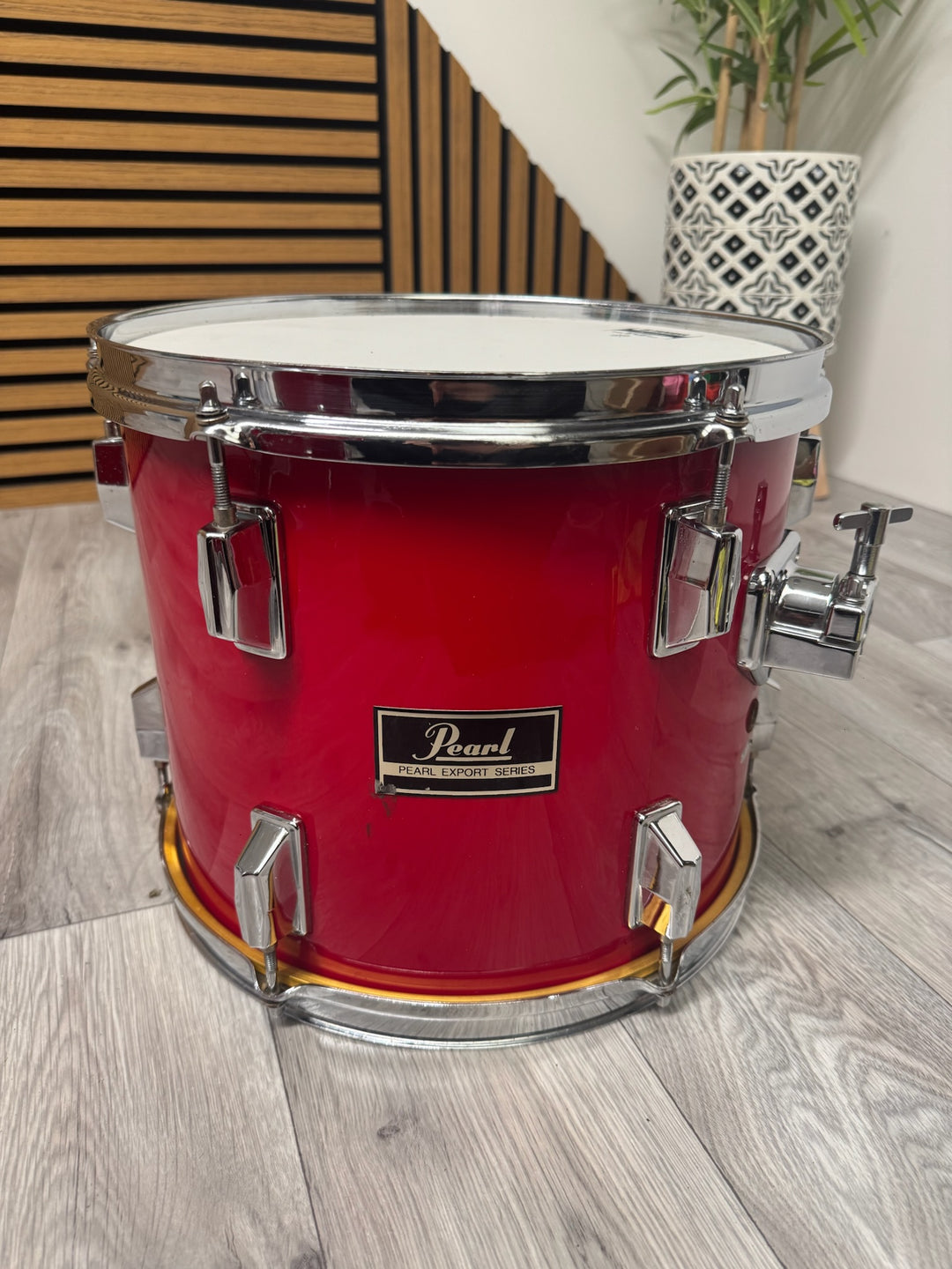 Pearl Export 12"x 10" Rack Tom Drum / Drum Hardware / Red #OE19