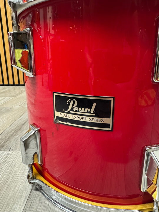 Pearl Export 12"x 10" Rack Tom Drum / Drum Hardware / Red #OE19