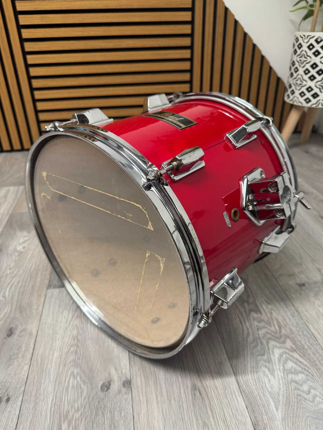 Pearl Export 12"x 10" Rack Tom Drum / Drum Hardware / Red #OE19