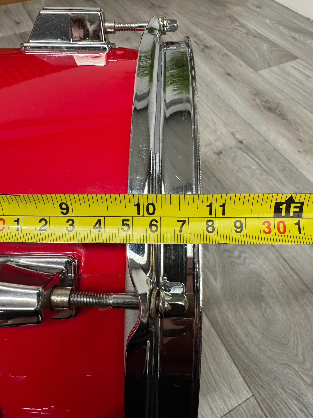 Pearl Export 12"x 10" Rack Tom Drum / Drum Hardware / Red #OE19