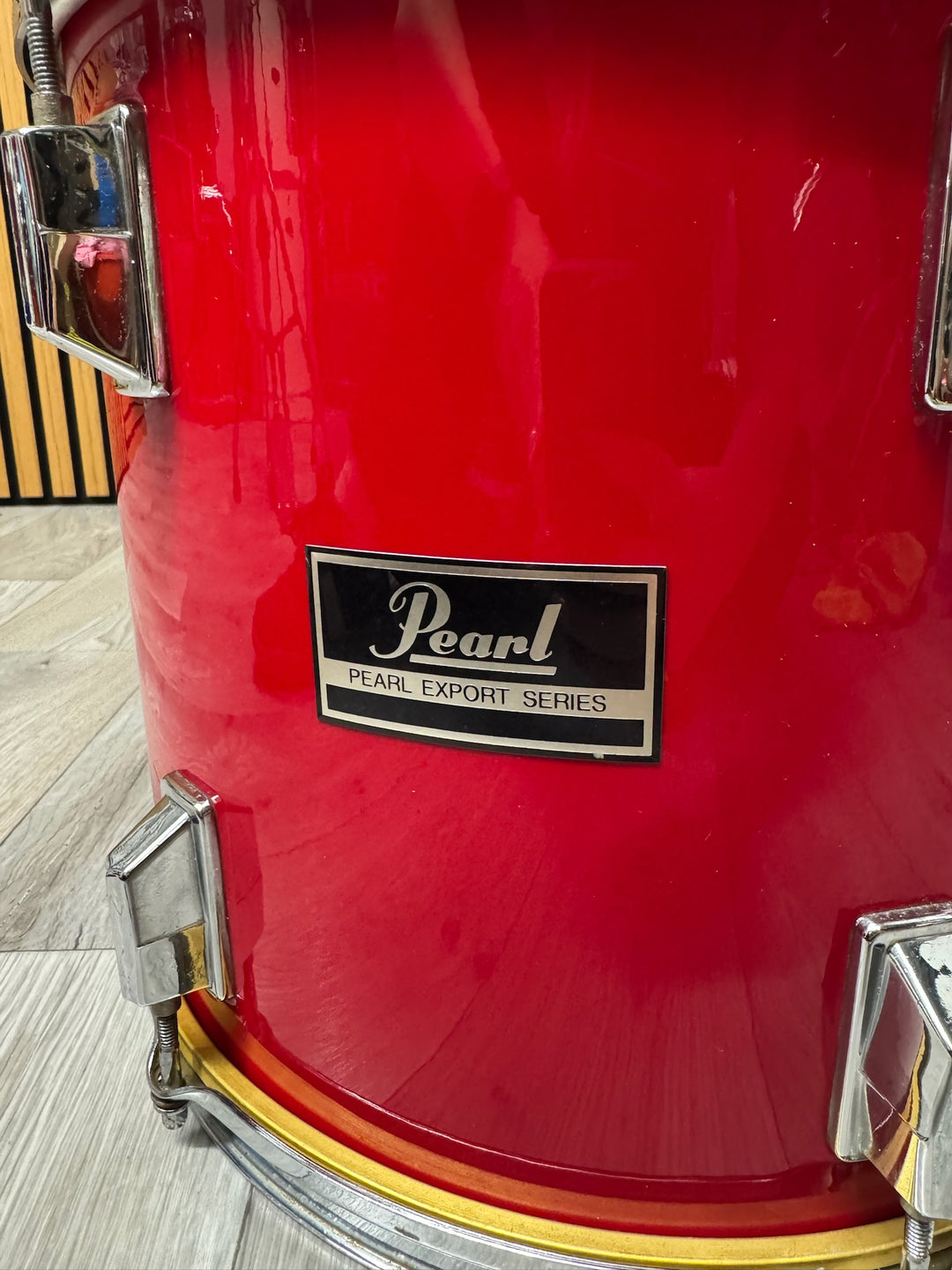 Pearl Export 13"x 11" Rack Tom Drum / Drum Hardware / Red #OE20