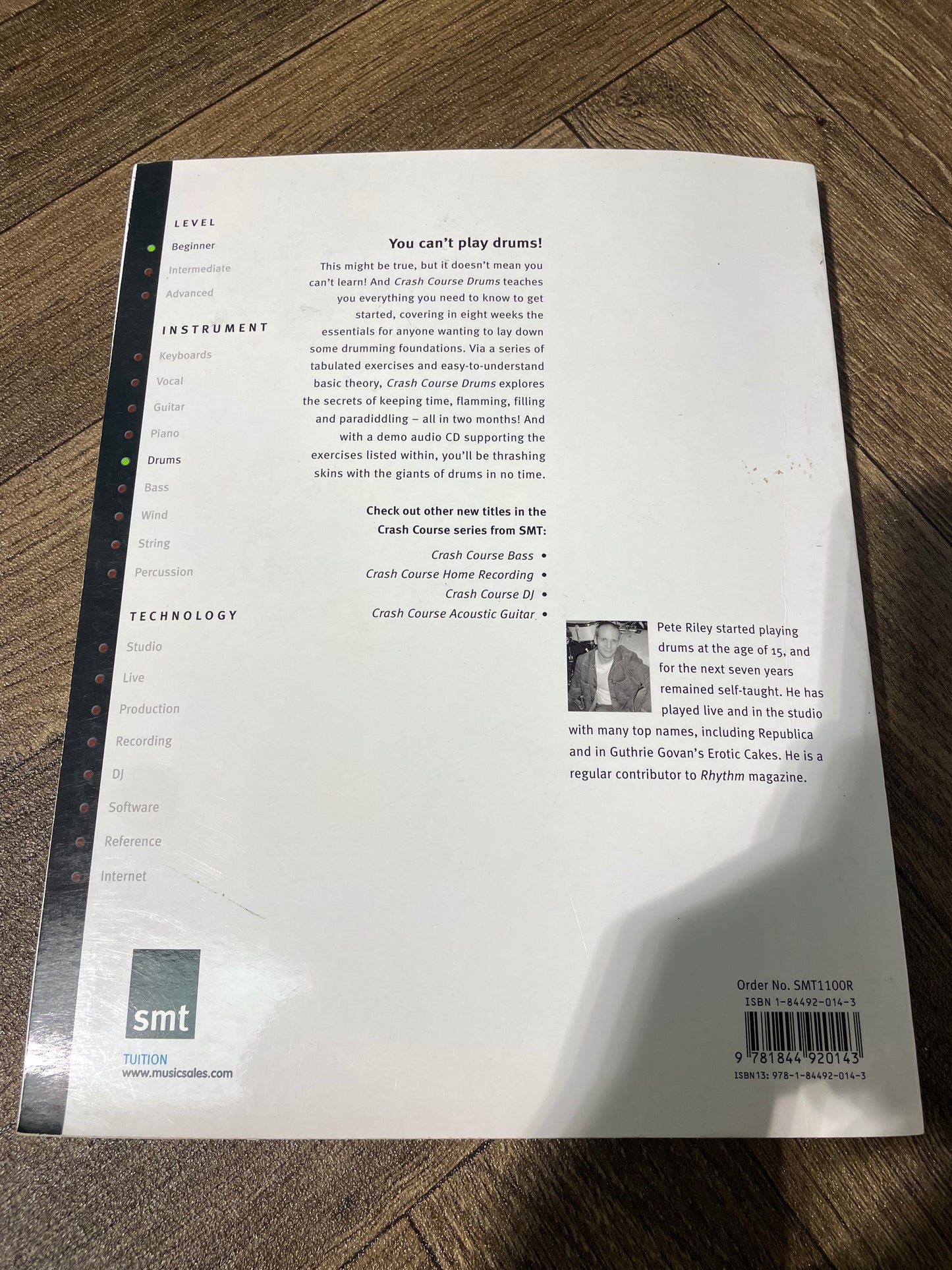 Crash Course Drum Book/ Music Notation #JR