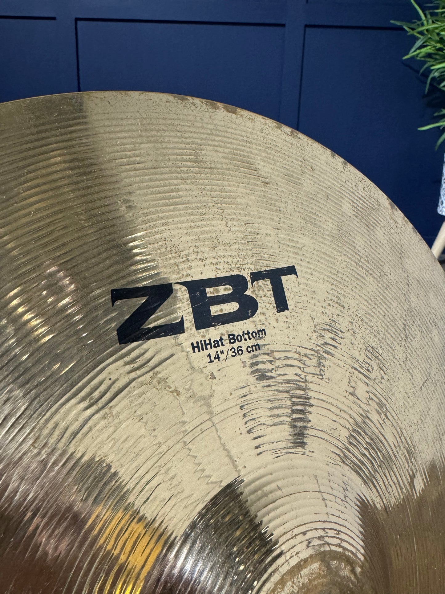 Zildjian ZBT 14” Hi Hat Bottom Cymbal #NB11