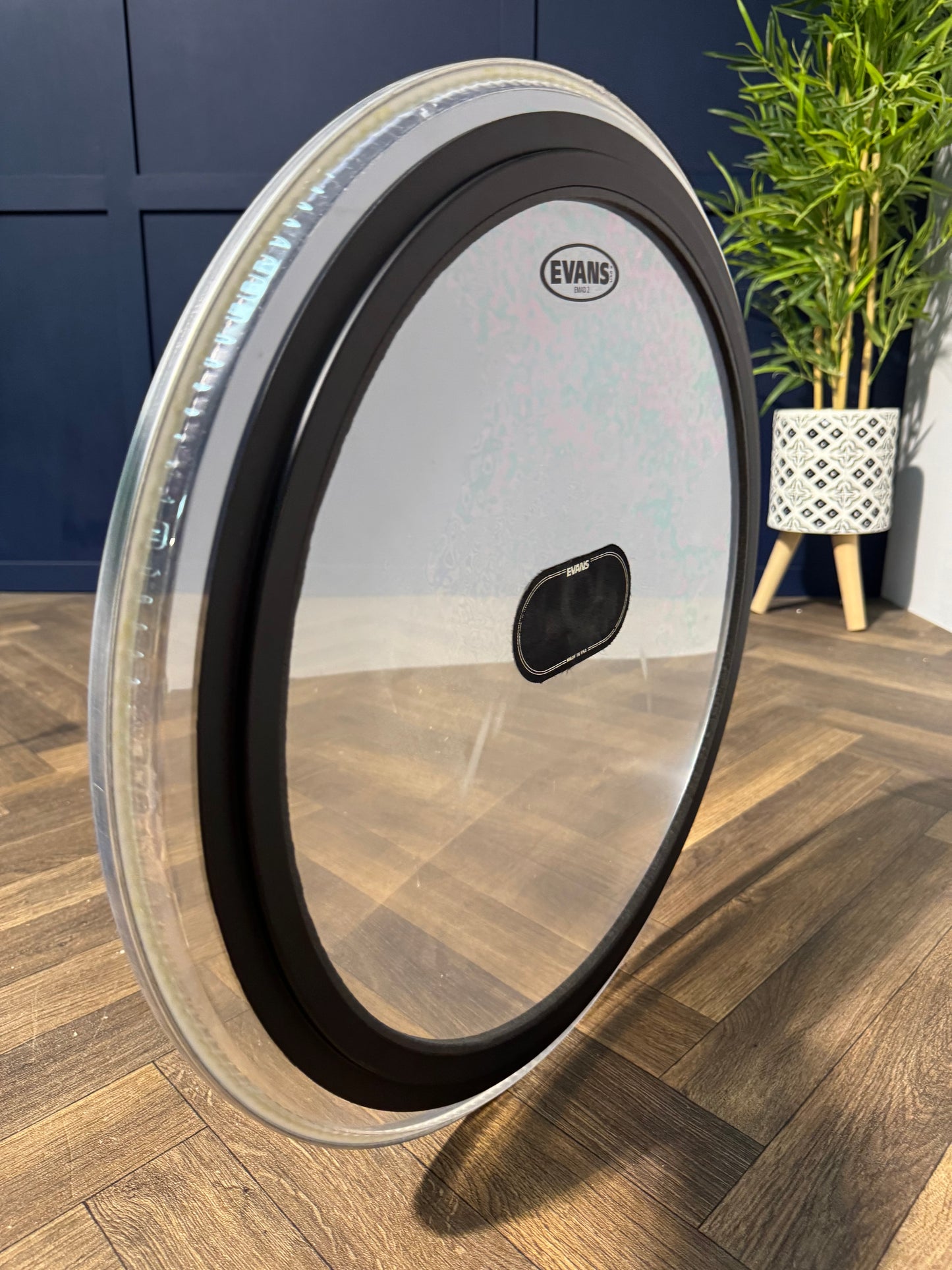 EVANS EMAD 2 Bass Drum 22" Batter Drum Head / Clear #NX32