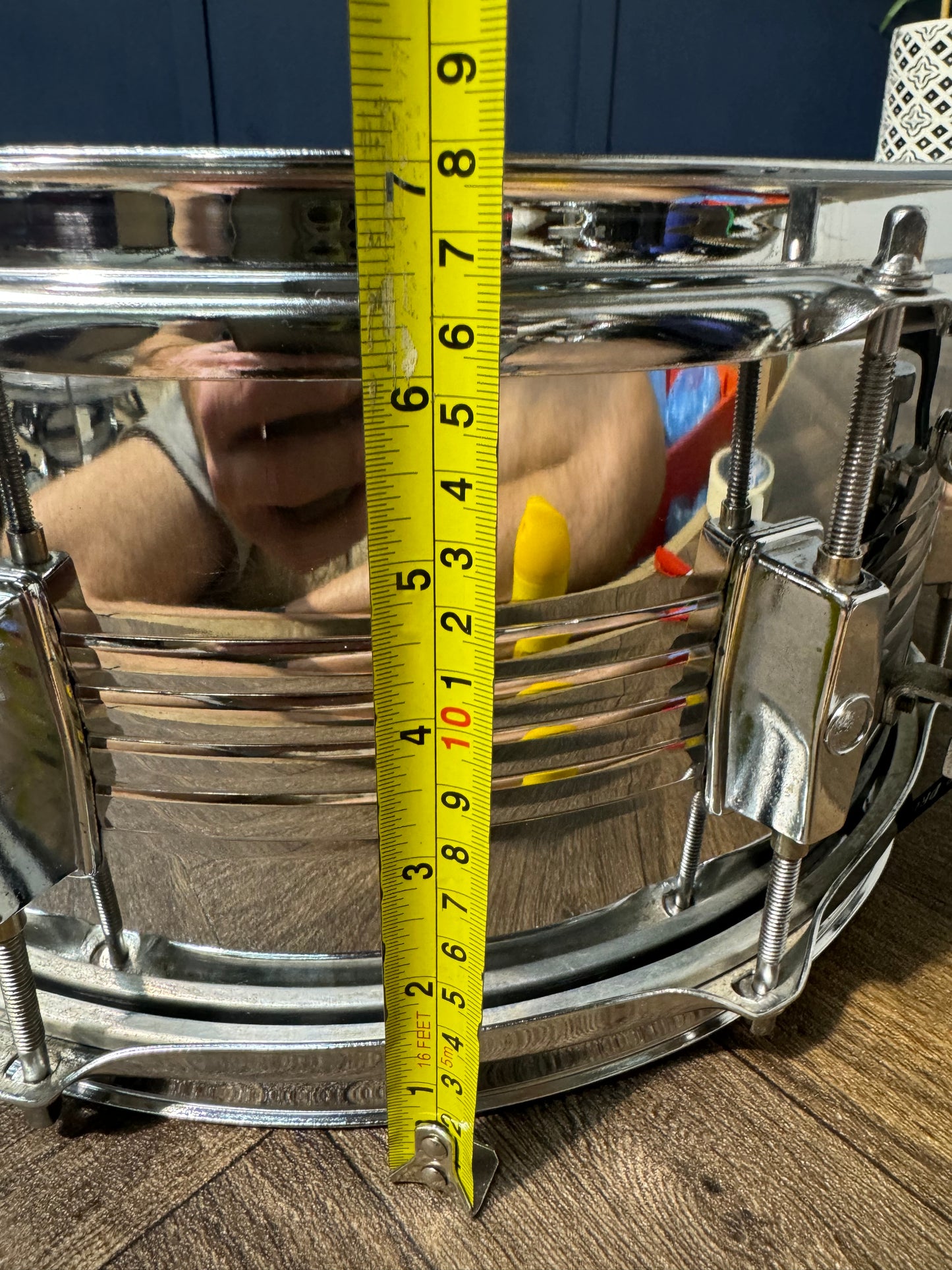 Peavey 14” x 6.5” Snare Drum / Steel Shell / 8-Lug / Hardware #NX33