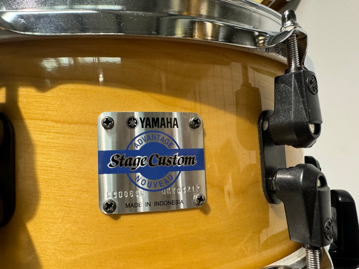 Yamaha Stage Custom Advantage Nouveau 14” x 5.5” Snare Drum / Hardware #NX34
