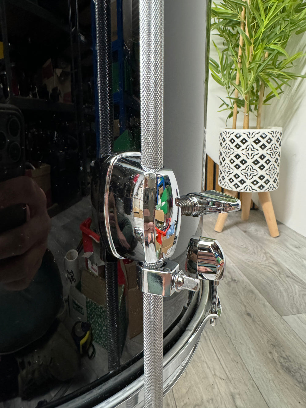 Pearl Export EXX 14” x 14” Floor Tom Drum with Legs / Black #OK24