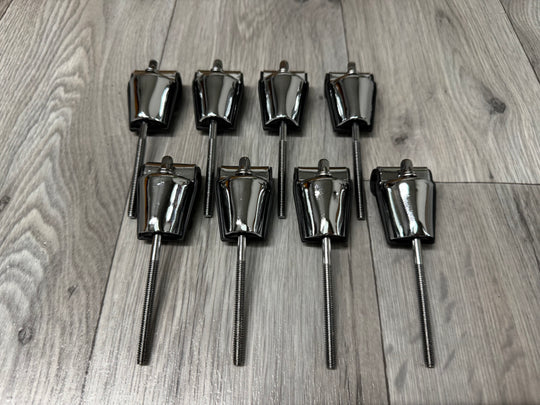 Pearl Export EXX Bass Drum Tension Rods & Claws Drum Hardware x8 #OK47