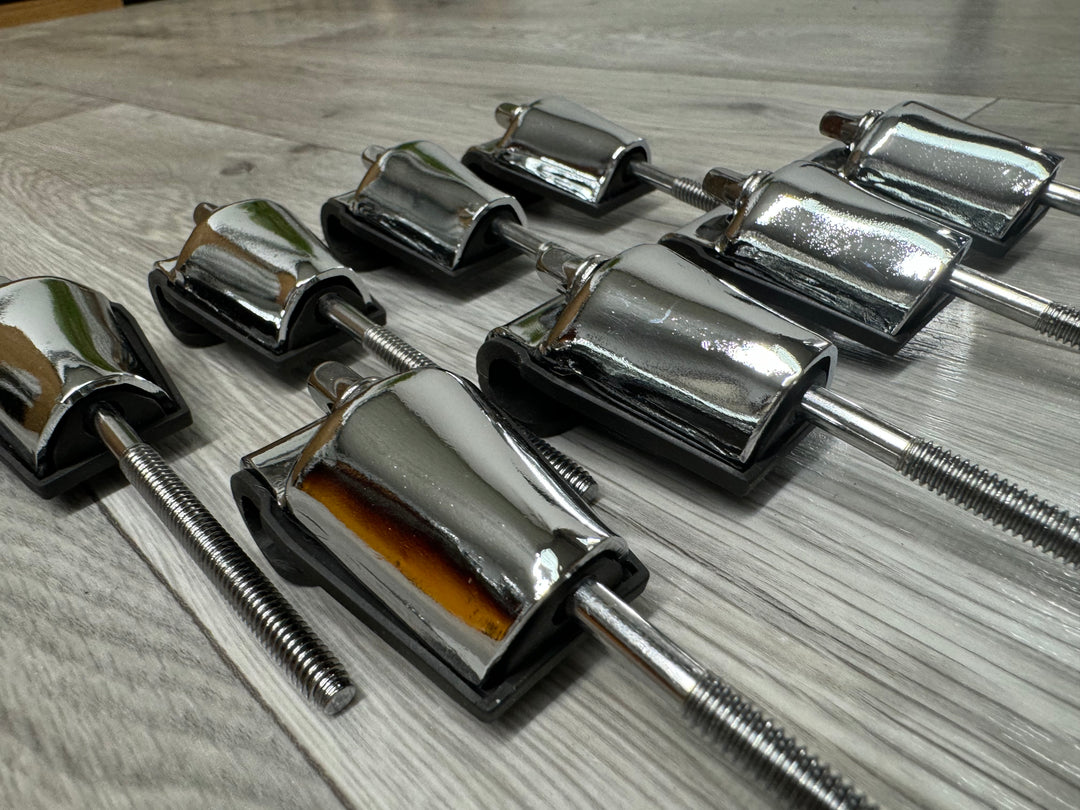 Pearl Export EXX Bass Drum Tension Rods & Claws Drum Hardware x8 #OK47