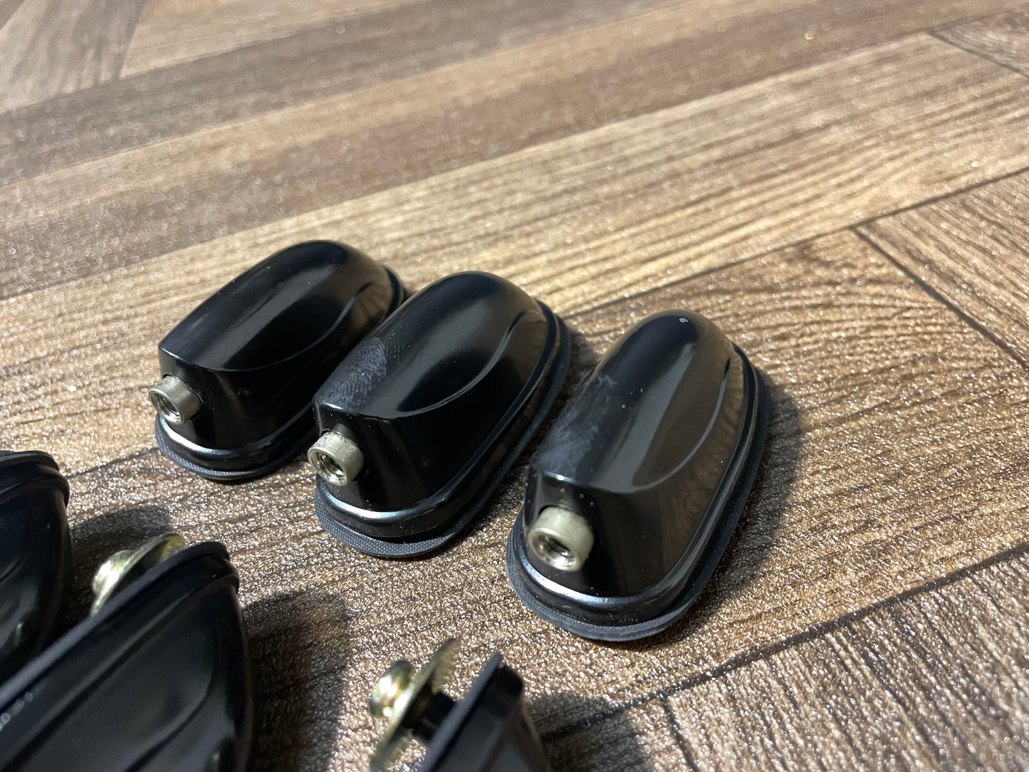 Black Tom Drum Spares Lugs 40mm Hardware Set Of 6 #JS89