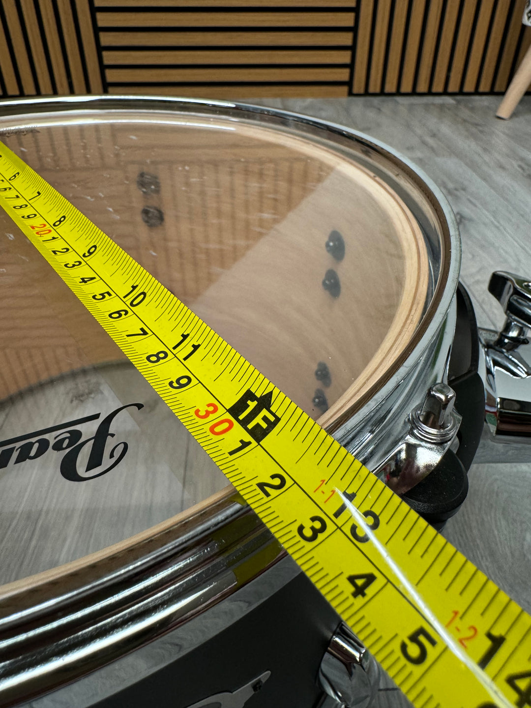 Pearl Export EXX 12” x 8” Rack Tom Drum / Black #OL23