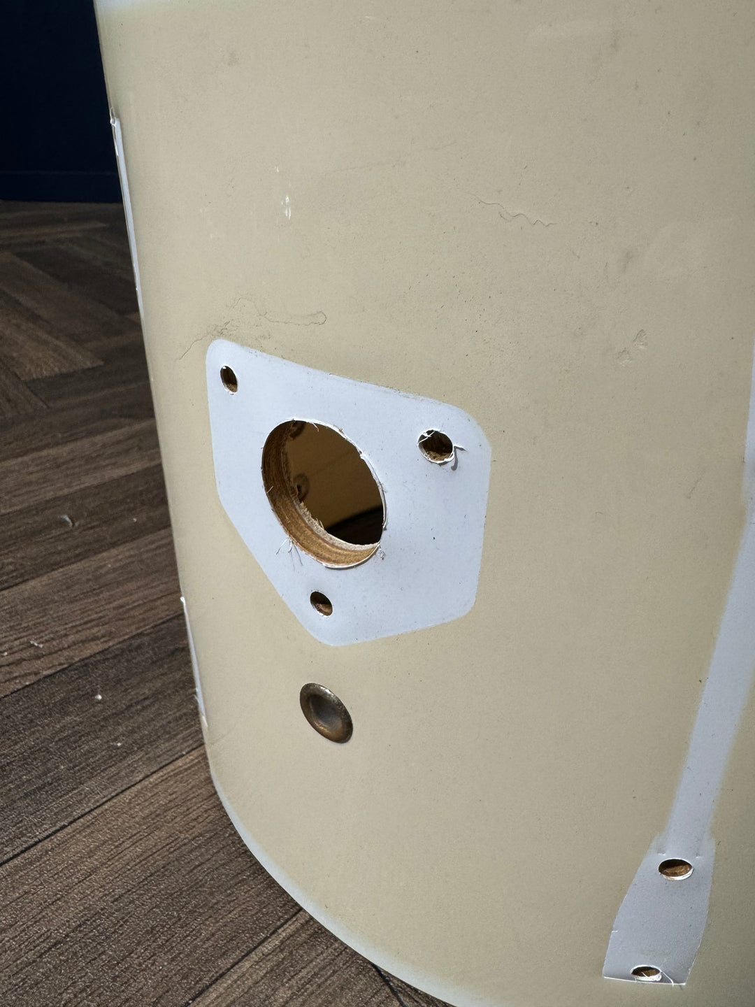 Pearl Export 12”x10” Rack Tom Drum Bare Wood Project / Upcycle #LX41