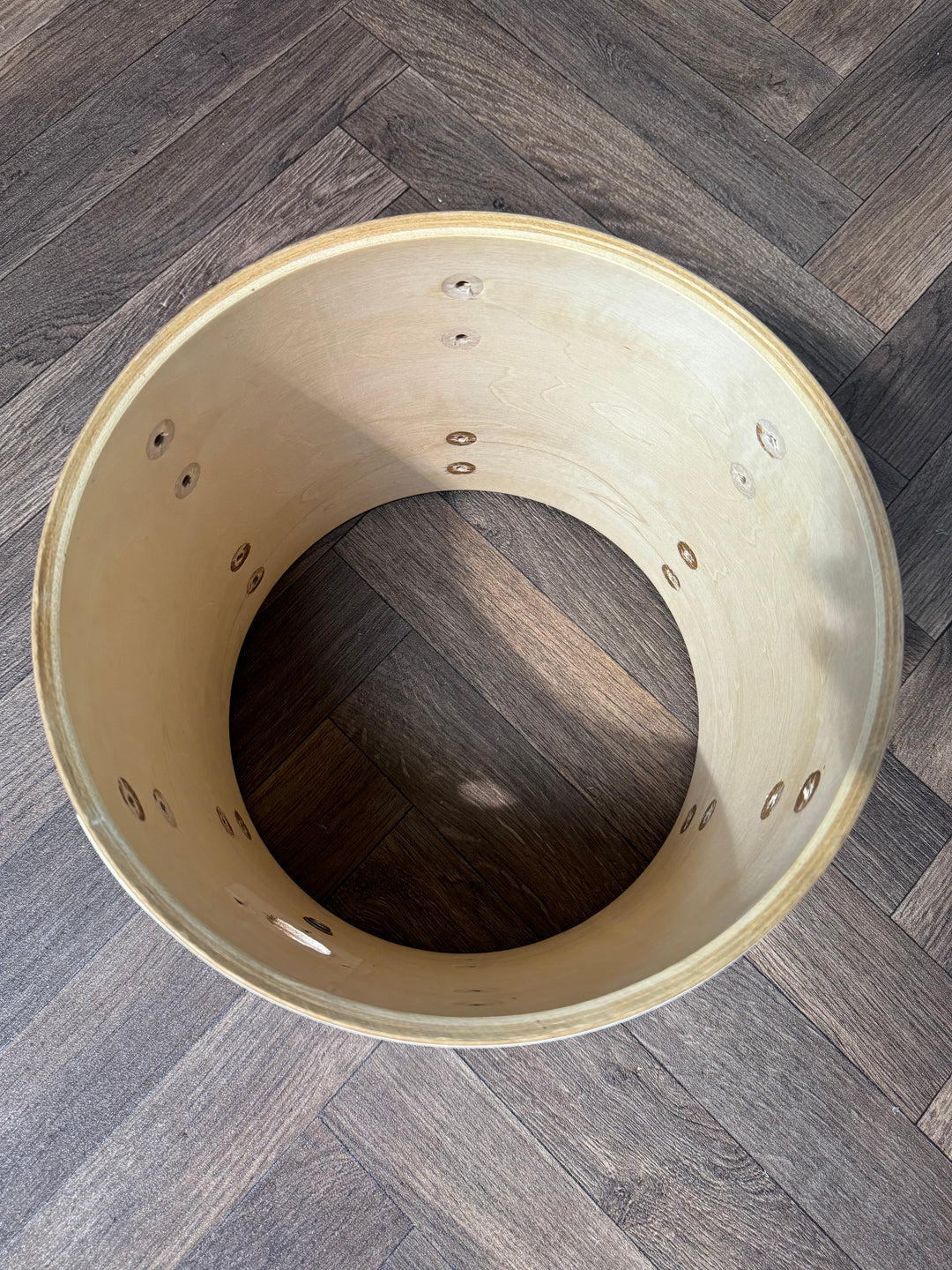 Pearl Export 12”x10” Rack Tom Drum Bare Wood Project / Upcycle #LX41