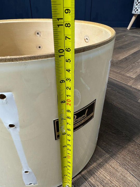 Pearl Export 12”x10” Rack Tom Drum Bare Wood Project / Upcycle #LX41