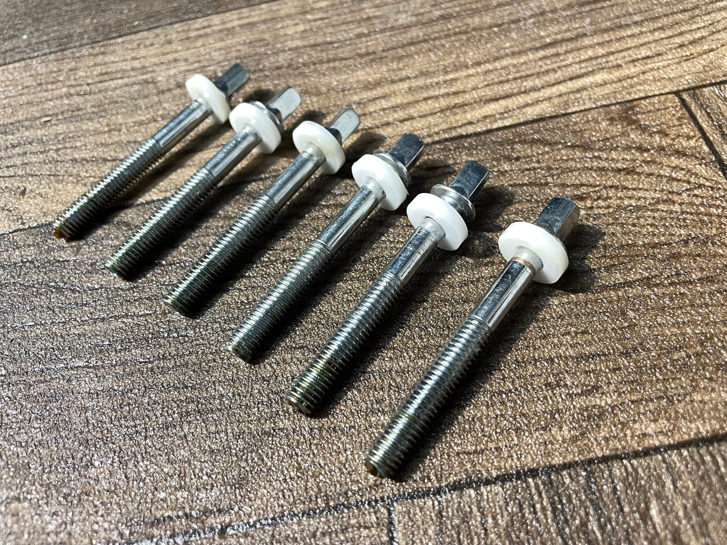Drum Tension Rods 60mm Screws Tom x6 #LG114