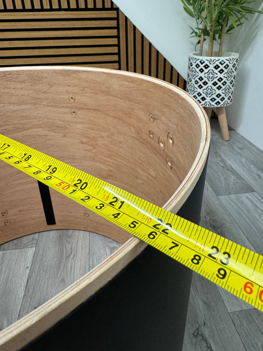 Pearl Export EXX Bass Drum Shell 22”x18” Bare Wood Project / Upcycle #OL75