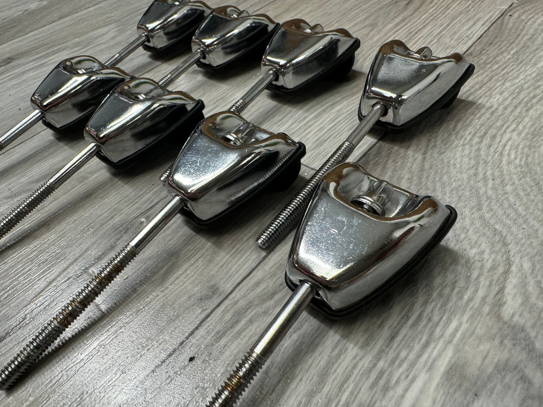 Pearl Bass Drum Tension Rods & Claws Drum Hardware x8 #OL77