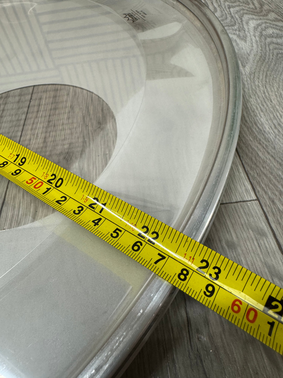 Pearl by Remo Bass 22" Drum Heads (Pair) / White & Clear #OL86