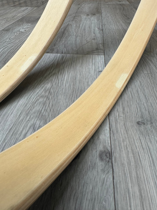 Pearl Export Bass Drum 22” Wooden Hoops Rims Hardware #OL87