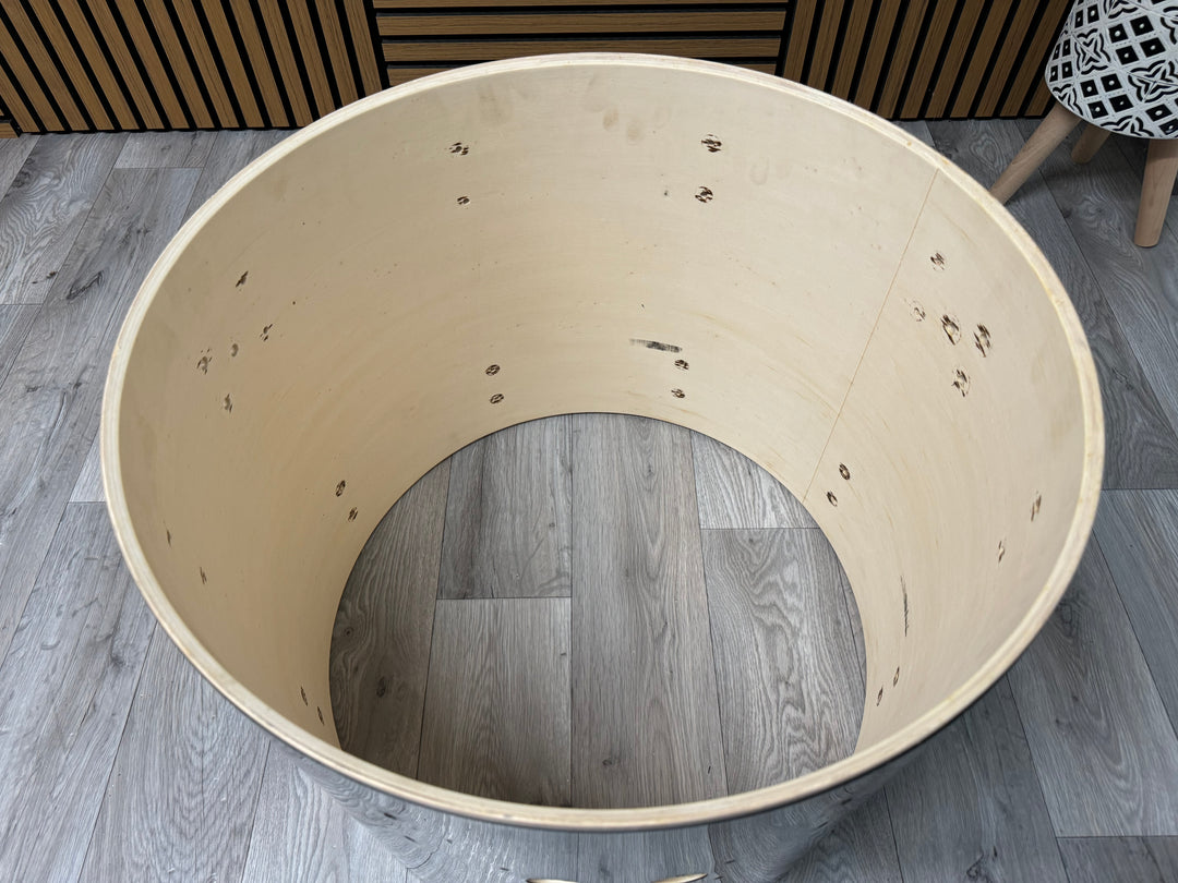 Pearl Export EX Bass Drum Shell 22”x18” Bare Wood Project / Upcycle #OL93