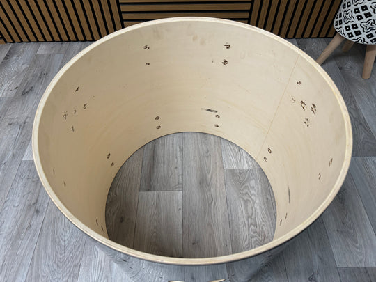 Pearl Export EX Bass Drum Shell 22”x18” Bare Wood Project / Upcycle #OL93