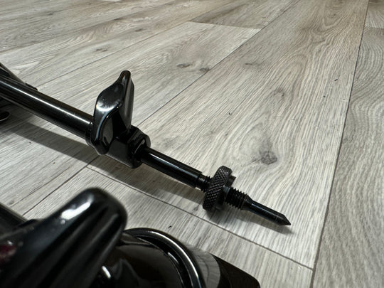 Pearl Black Bass Drum Spurs Legs Hardware Mounts (Pair) #OL97