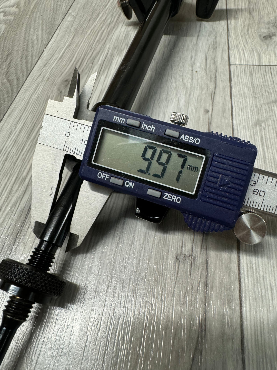 Pearl Black Bass Drum Spurs Legs Hardware Mounts (Pair) #OL97