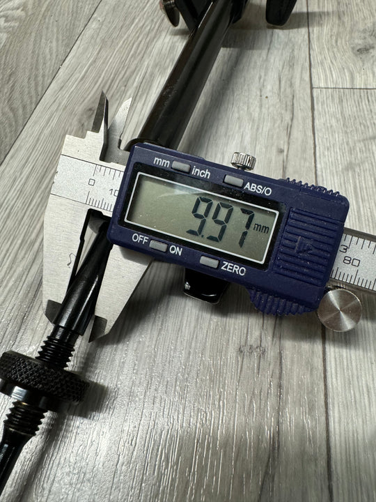 Pearl Black Bass Drum Spurs Legs Hardware Mounts (Pair) #OL97