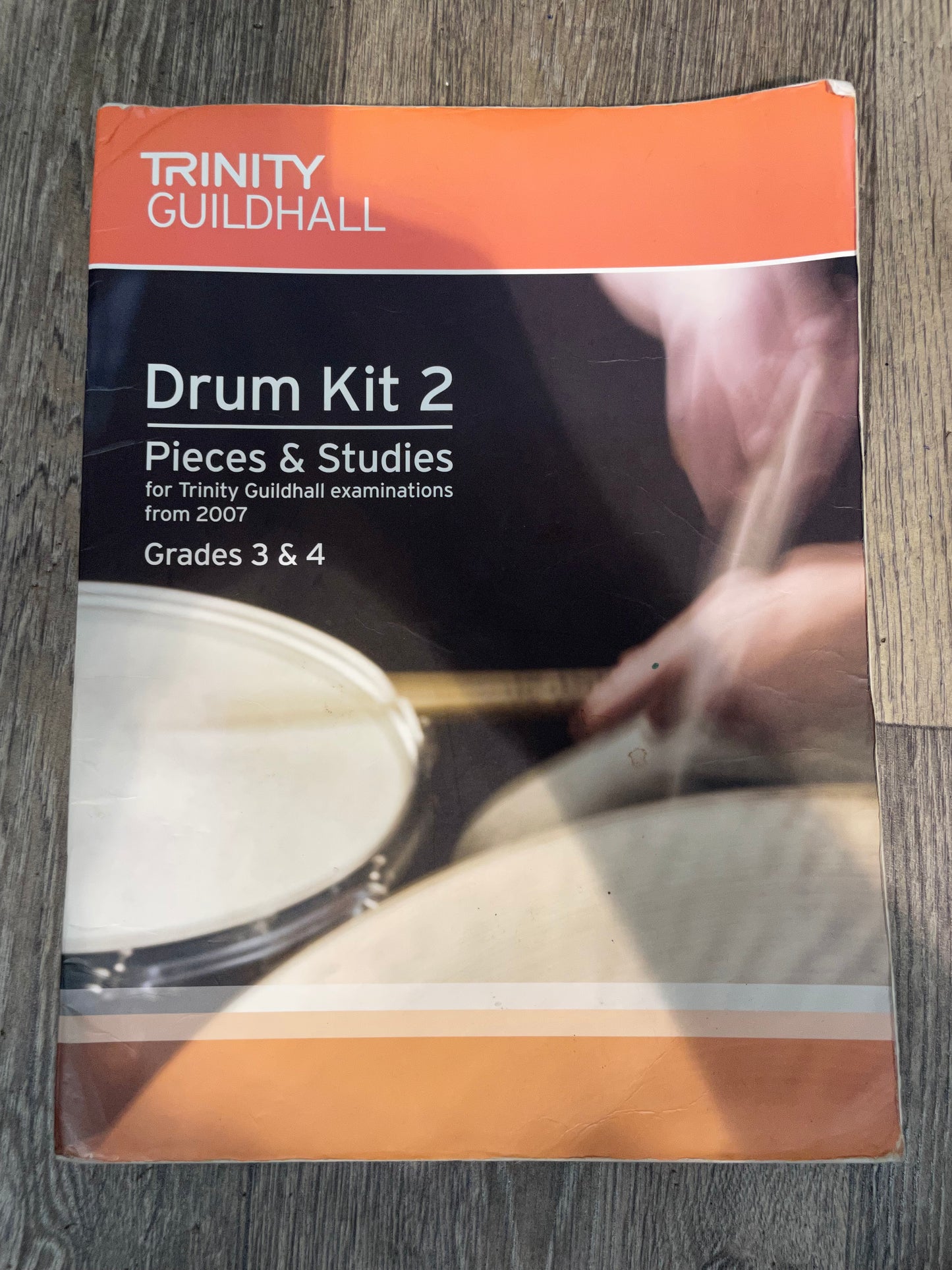 Trinity Drum Kit 2 Grade 3-4 Drum Book/ Music Notation #IX