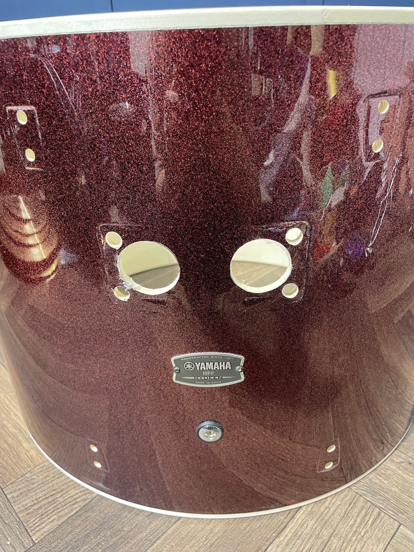 Yamaha Rydeen Bass Drum Shell 22”x16” Bare Wood Project #MH5