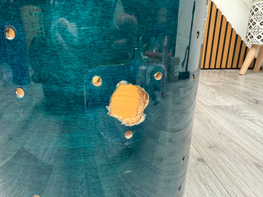 Pearl Session Series Tom Drum Shell 12”x10” Bare Wood #OM58