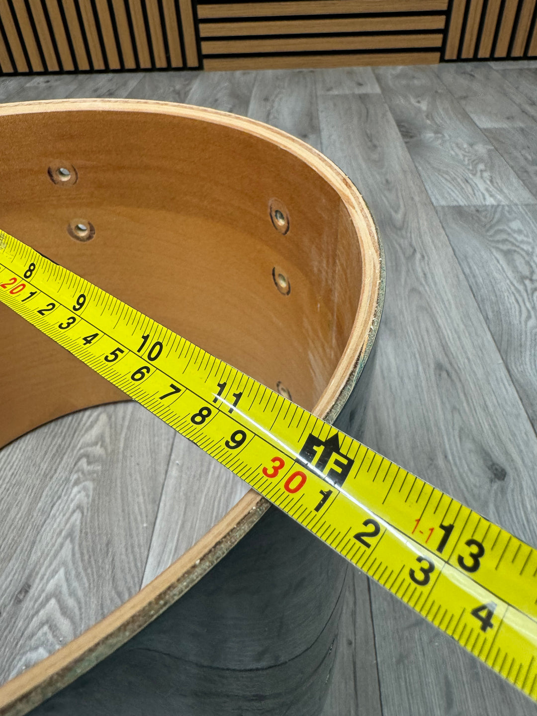 Pearl Session Series Tom Drum Shell 12”x10” Bare Wood #OM58