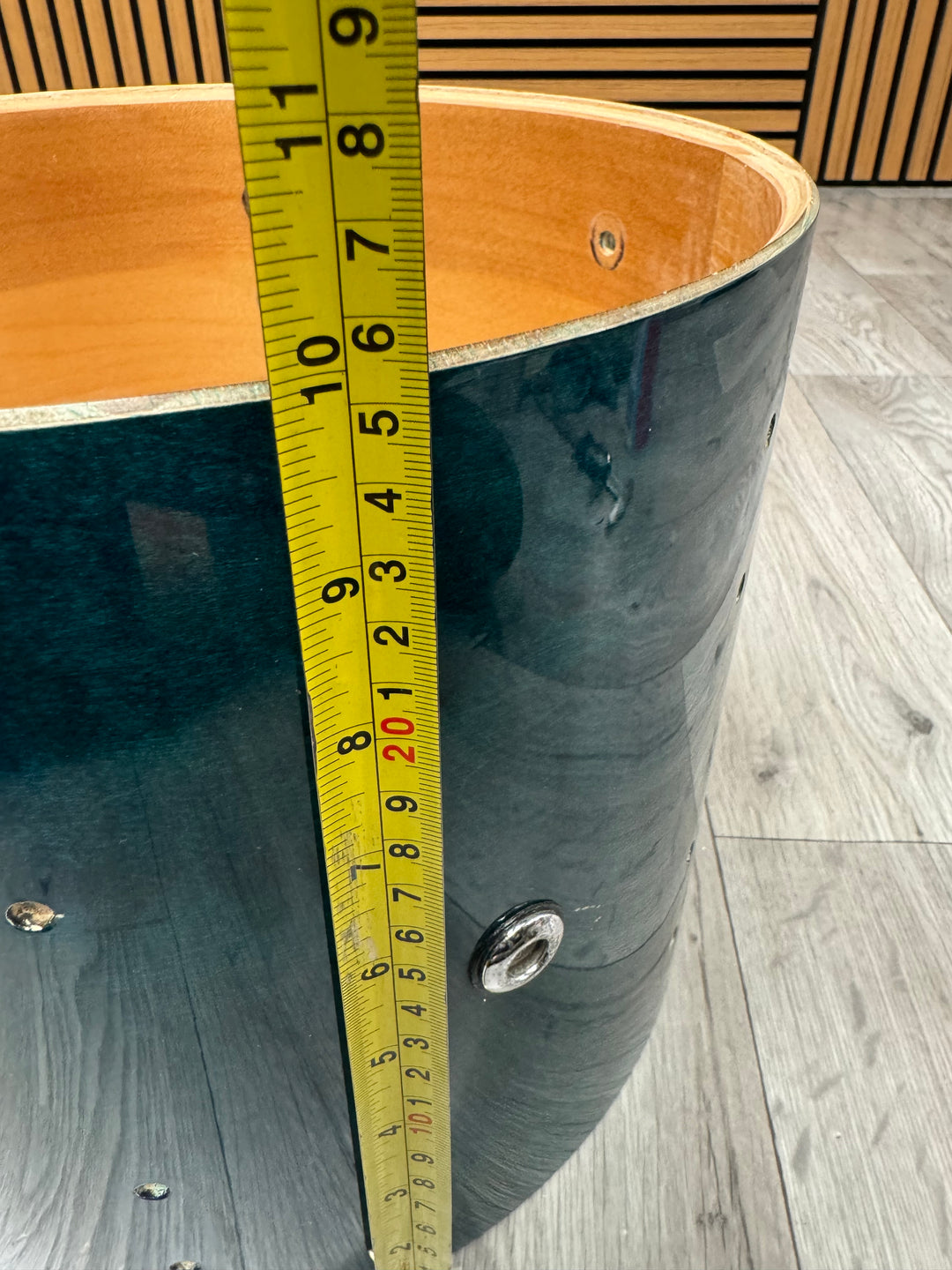 Pearl Session Series Tom Drum Shell 12”x10” Bare Wood #OM58