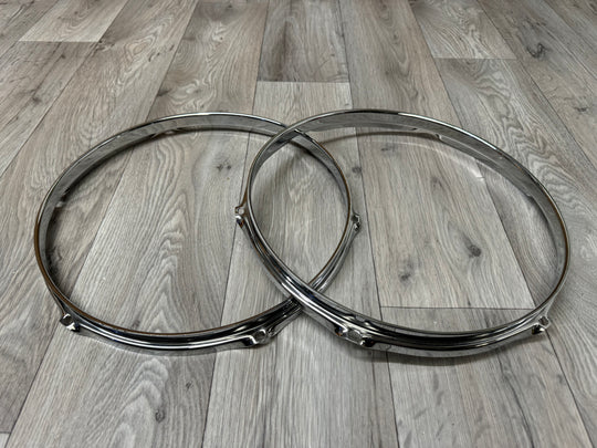 Pearl Vision Tom Drum 12” 6-Lug Hoops Rims Hardware Tension #OM84