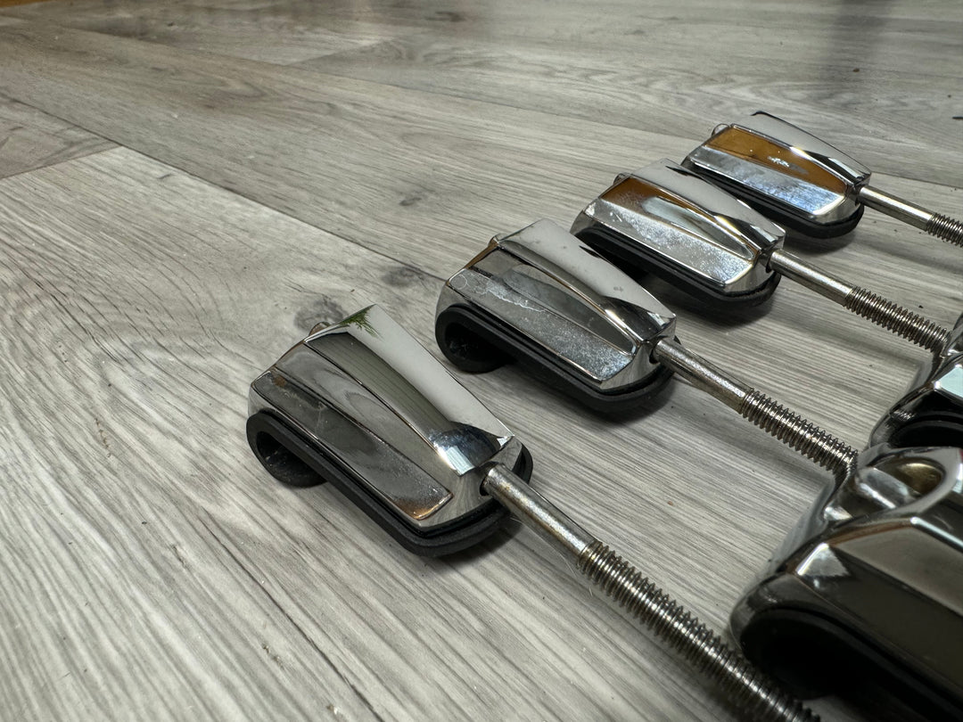 Pearl Vision Bass Drum Tension Rods And Claws / Drum Hardware x8 #OM98