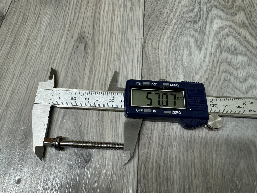 Pearl Drum Tension Rods 57mm Screws Tom Spares x6 #OM110