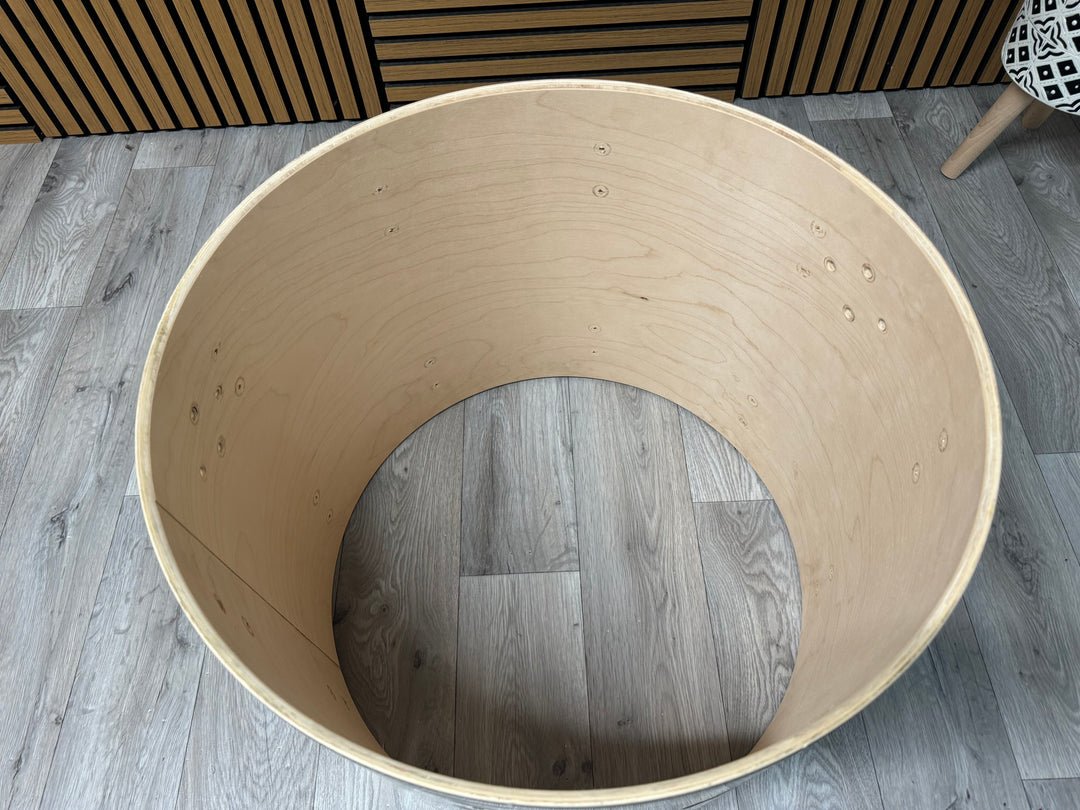 Pearl Vision Birch Bass Drum Shell 22”x18” Bare Wood Project / Upcycle #OM116