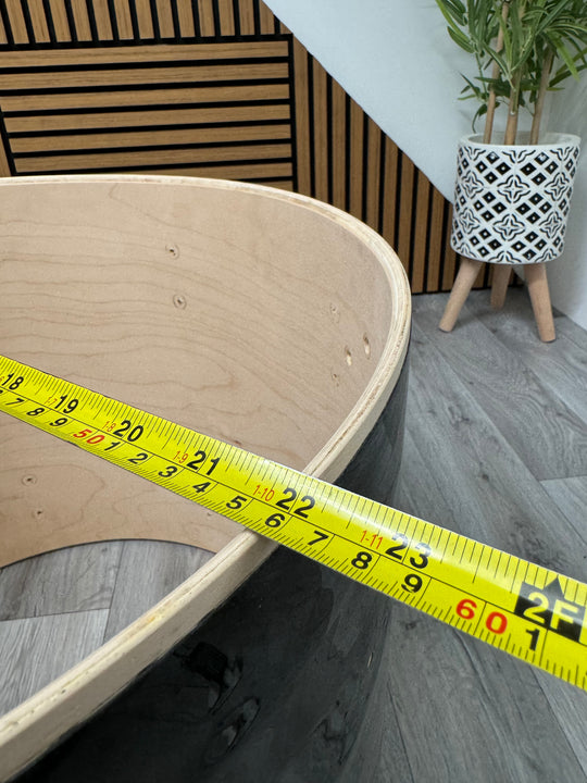 Pearl Vision Birch Bass Drum Shell 22”x18” Bare Wood Project / Upcycle #OM116