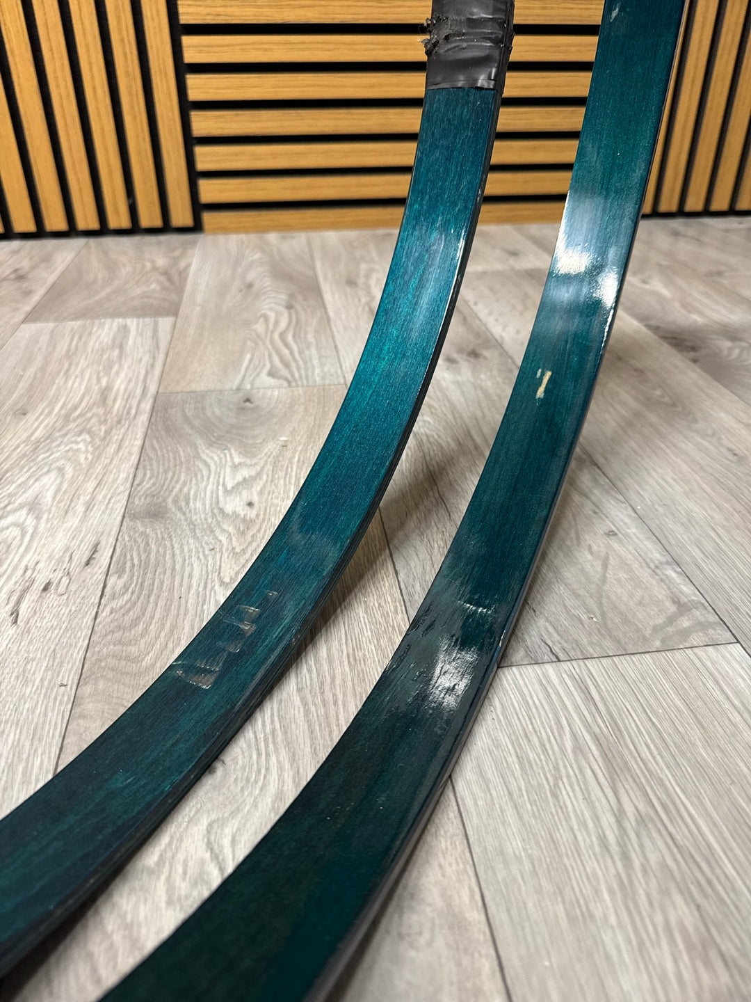 Pearl Export Bass Drum 22” Wooden Hoops Rims Hardware #OQ80